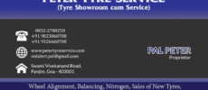 Peter Tyre Service – Tyre Dealers in Panjim, North Goa